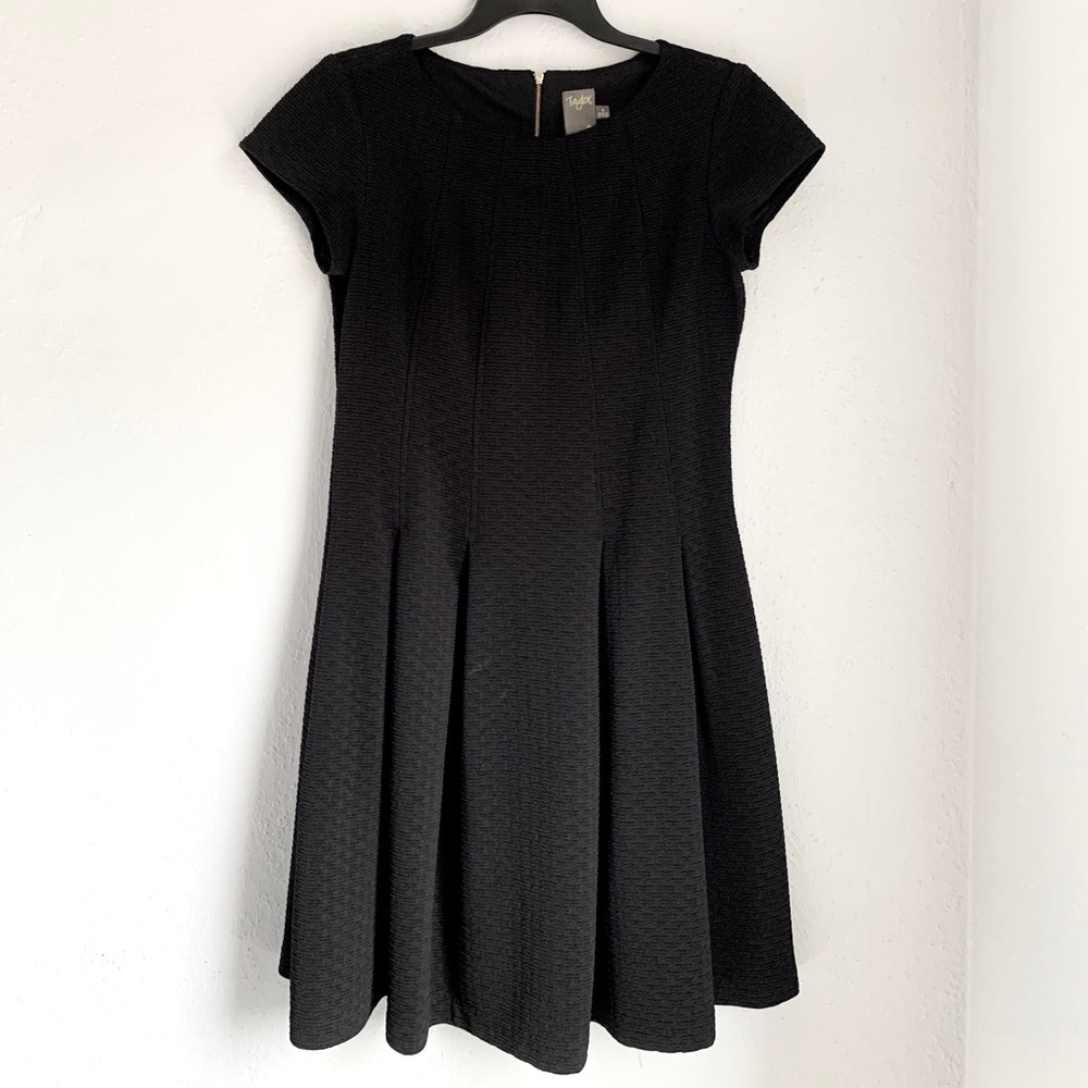 Taylor - Fit and Flare Little Black Dress